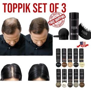Toppik | Hair | Toppik Set Of 3 All Color Available Filler Hair In ...
